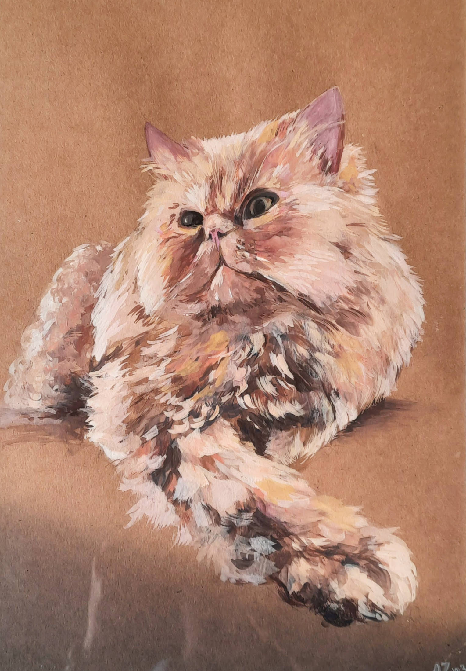 Commission – Persian cat